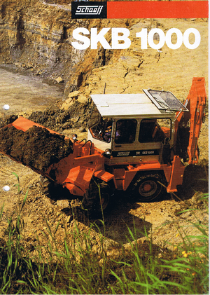 Екскаватор-навантажувач Terex-Schaeff SKB 1000