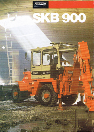 Екскаватор-навантажувач Terex-Schaeff SKB 900