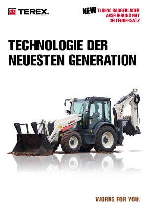 Екскаватор-навантажувач Terex TLB 840