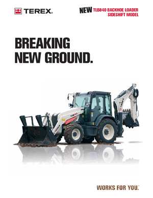 Екскаватор-навантажувач Terex TLB 840