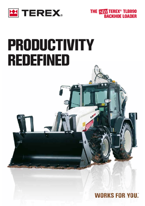 Екскаватор-навантажувач Terex TLB 890