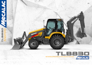 Екскаватор-навантажувач Mecalac TLB830