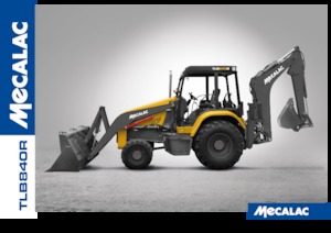 Екскаватор-навантажувач Mecalac TLB840R