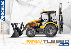 Екскаватор-навантажувач Mecalac TLB880