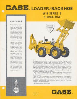Екскаватор-навантажувач Case W-9 
