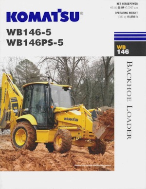 Екскаватор-навантажувач Komatsu WB 146-5