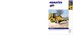 Екскаватор-навантажувач Komatsu WB70A-1