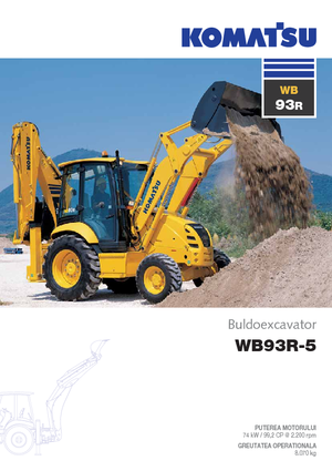 Екскаватор-навантажувач Komatsu WB93R-5E0