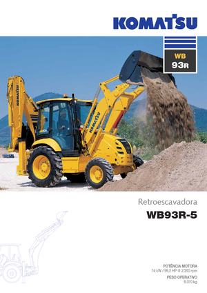 Екскаватор-навантажувач Komatsu WB93R-5E0