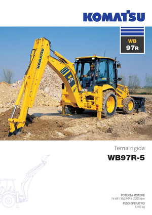 Екскаватор-навантажувач Komatsu WB97R-5E0