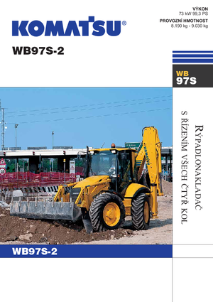 Екскаватор-навантажувач Komatsu WB97S-2