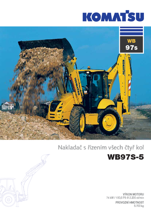 Екскаватор-навантажувач Komatsu WB97S-5E0