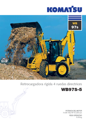 Екскаватор-навантажувач Komatsu WB97S-5E0