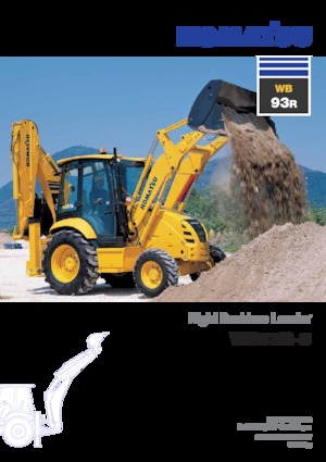 Екскаватор-навантажувач Komatsu WB93R-5 