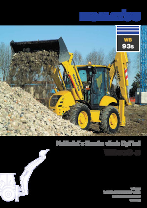 Екскаватор-навантажувач Komatsu WB93S-5 