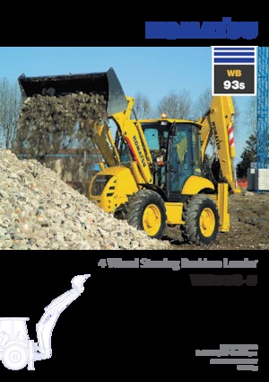 Екскаватор-навантажувач Komatsu WB93S-5 