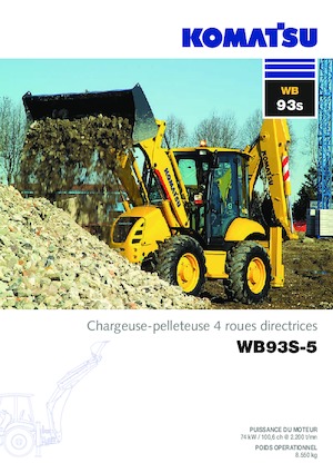 Екскаватор-навантажувач Komatsu WB93S-5 