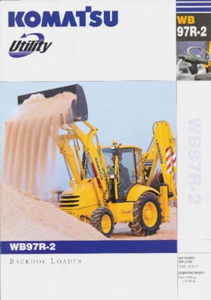 Екскаватор-навантажувач Komatsu WB97R-2