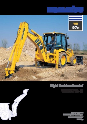 Екскаватор-навантажувач Komatsu WB97R-5 