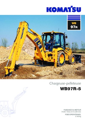 Екскаватор-навантажувач Komatsu WB97R-5 
