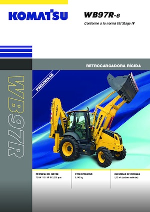 Екскаватор-навантажувач Komatsu WB97R-8E0