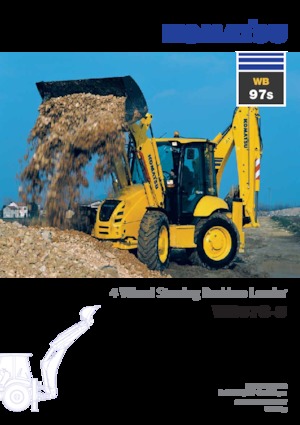 Екскаватор-навантажувач Komatsu WB97S-5 