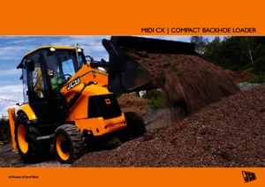 Екскаватор-навантажувач JCB Midi CX