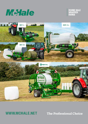 Обмотувальник рулонів/тюків McHale 991 TBER