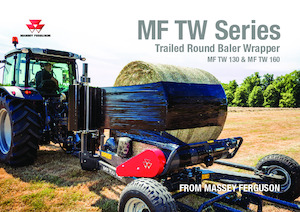 Обмотувальник рулонів/тюків Massey Ferguson TW 160