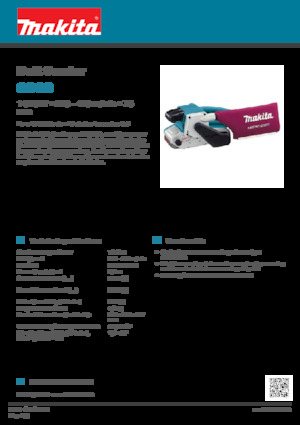 Стрічкові шліфувальні машини Makita 9903