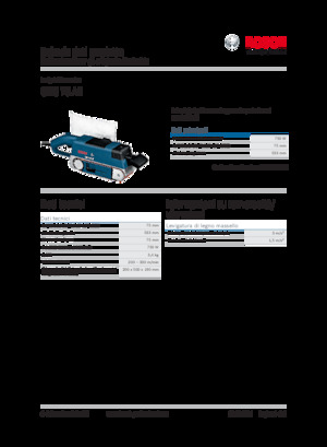 Стрічкові шліфувальні машини Bosch GBS 75 AE