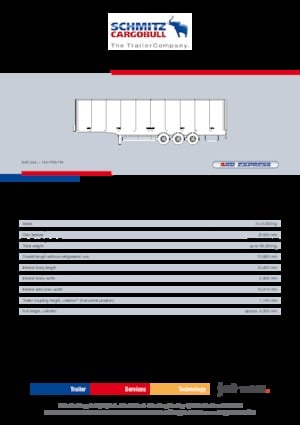 Напівпричепи фургони Schmitz Cargobull S.KO 24/L – 13.5 FP25 FW