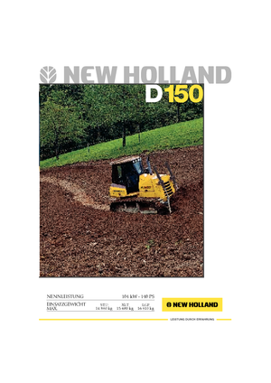 Гусеничні бульдозери New Holland D 150 B LT