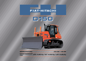 Гусеничні бульдозери Fiat-Hitachi D 150 LGP