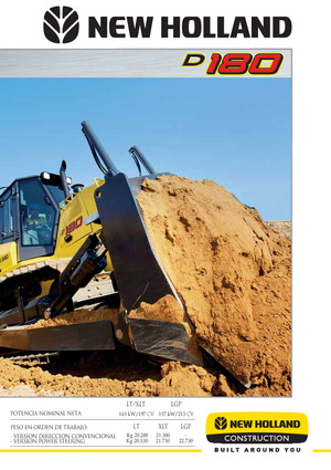 Гусеничні бульдозери New Holland D180B LT