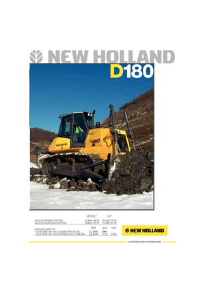 Гусеничні бульдозери New Holland D 180 LGP