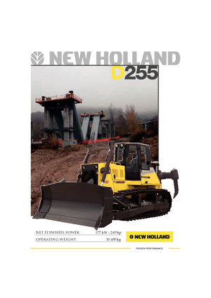 Гусеничні бульдозери New Holland D 255