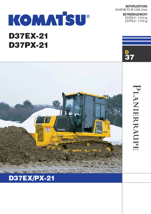 Гусеничні бульдозери Komatsu D37EX-21A