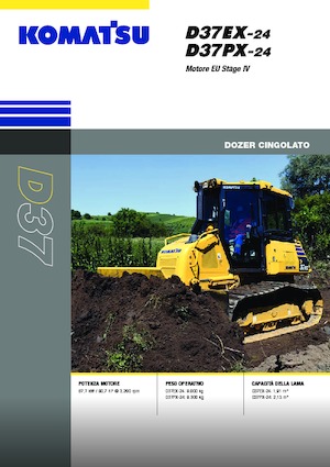 Гусеничні бульдозери Komatsu D37EX-24