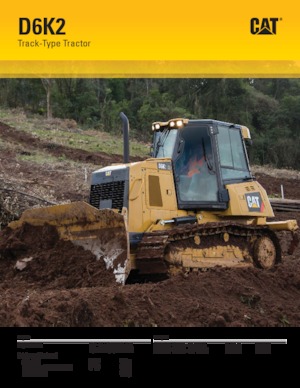 Гусеничні бульдозери Caterpillar D6K2 XL