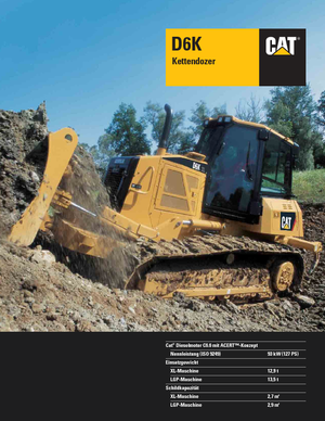 Гусеничні бульдозери Caterpillar D6K LGP