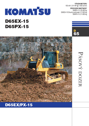 Гусеничні бульдозери Komatsu D65EX-15