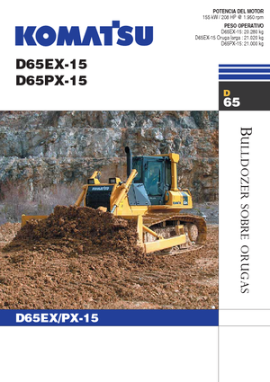 Гусеничні бульдозери Komatsu D65EX-15