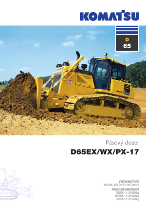 Гусеничні бульдозери Komatsu D65WX-17