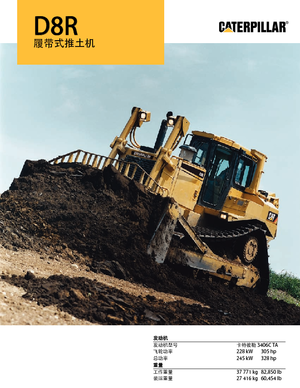 Гусеничні бульдозери Caterpillar D 8 R