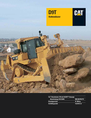 Гусеничні бульдозери Caterpillar D9T