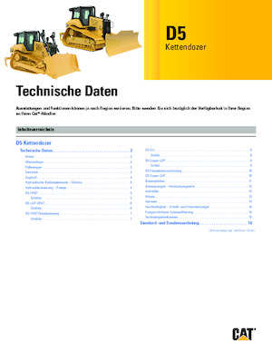 Гусеничні бульдозери Caterpillar D5 LPG VPAT