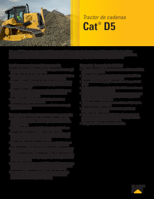 Гусеничні бульдозери Caterpillar D5 LPG VPAT