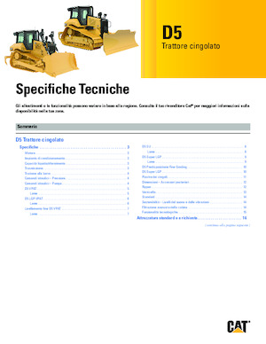 Гусеничні бульдозери Caterpillar D5 LPG VPAT