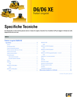 Гусеничні бульдозери Caterpillar D6